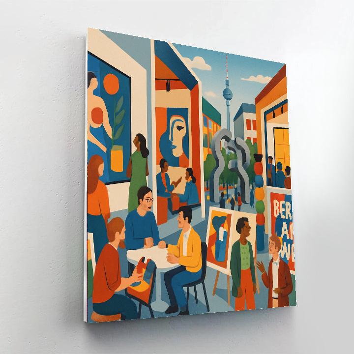 Berlin Art Week Painting By Numbers Kit