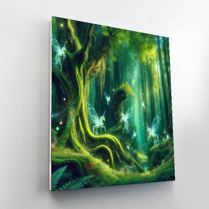 Mythical Forest Creatures Paint By Numbers