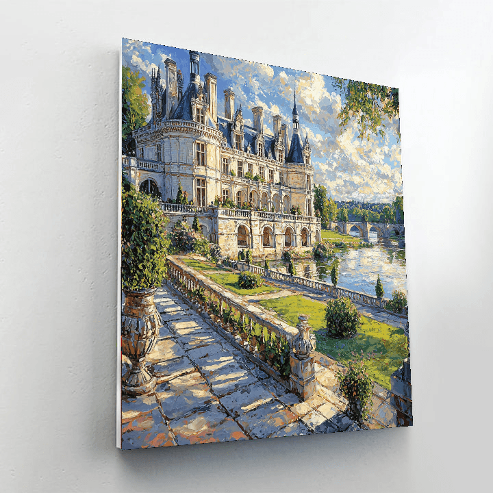 Château De Chambord - Loire Valley Paint By Numbers