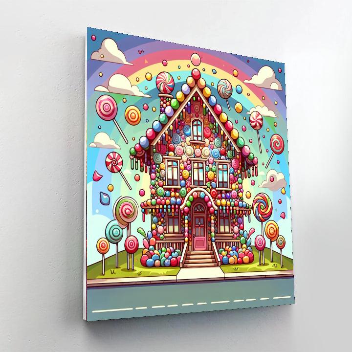 Candyland Journey Paint By Numbers