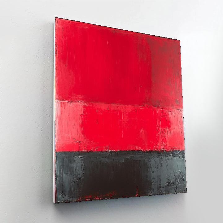 Mark Rothko Inspired Temporal Echoes  Painting Number Kit