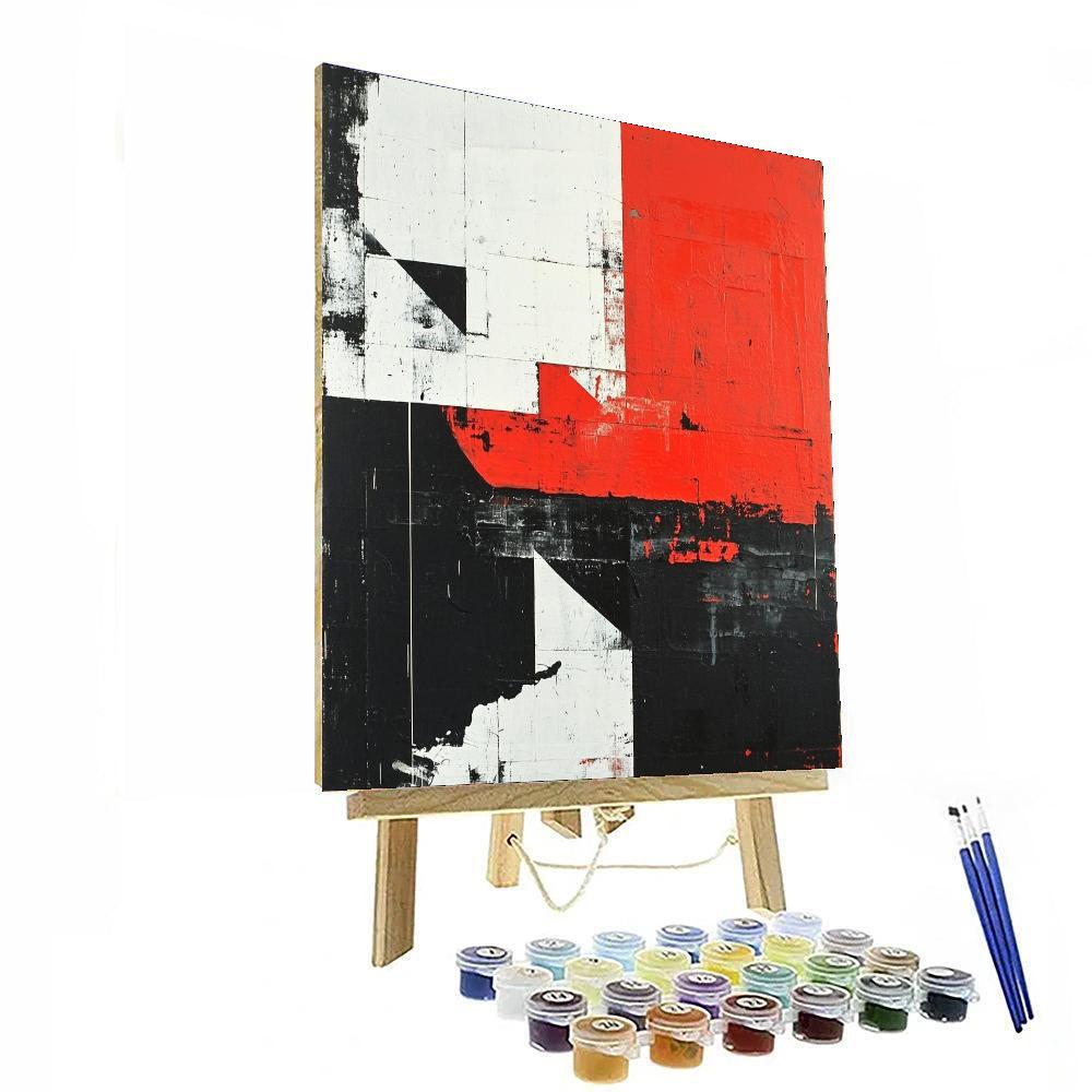 Banksy Inspired Forgotten Landscapes  Numbered Painting Kits
