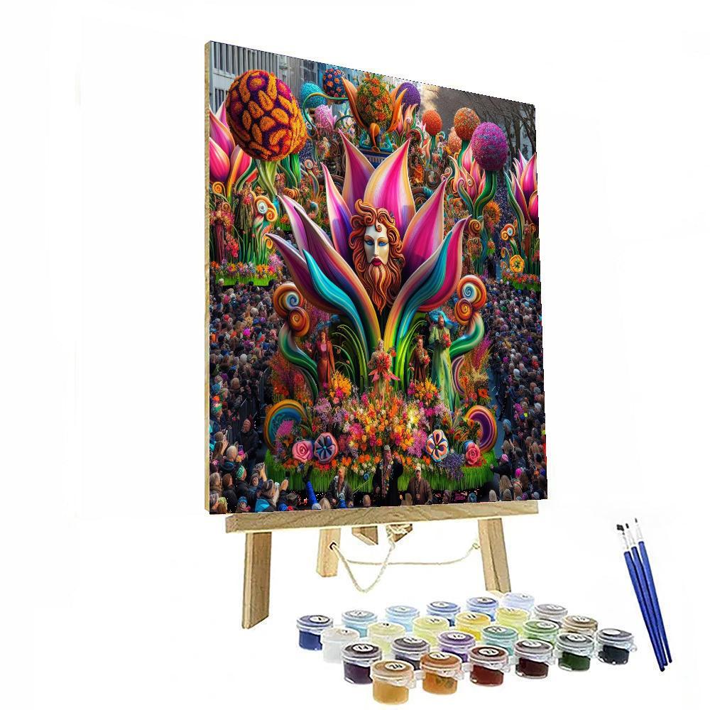 Flower Festival - Netherlands Paint By Numbers