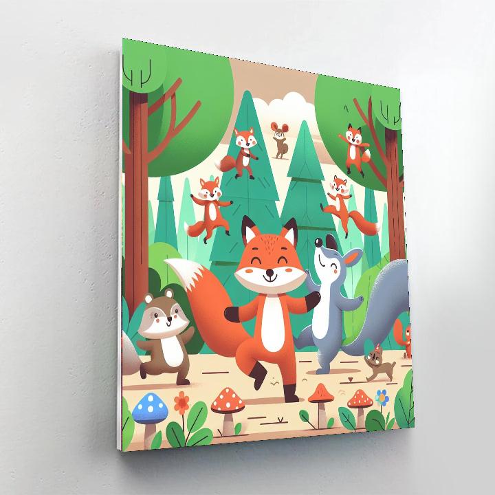 Forest Fiesta Numbered Painting Kits