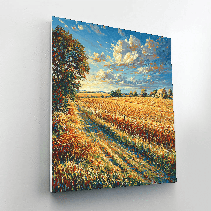 John Constable Inspired Romantic Harvest Symphony  Paint By Numbers Kits