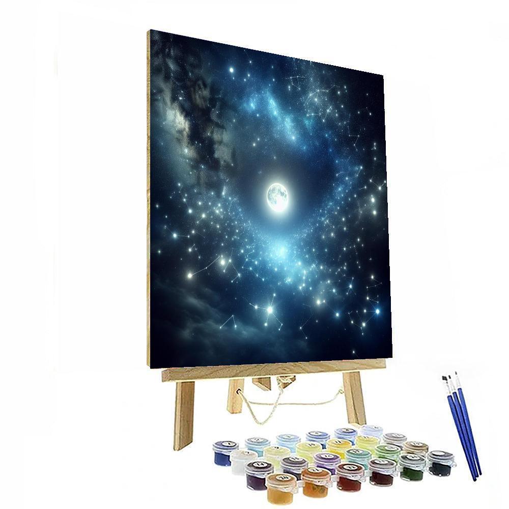Cosmic Constellation Journey Paint By Color