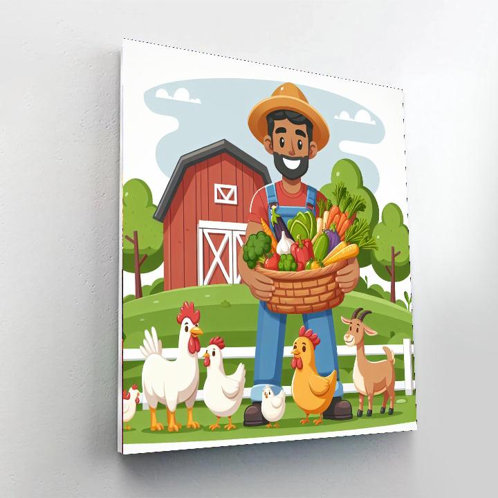 Harvest Time Fun Numbered Painting Kits