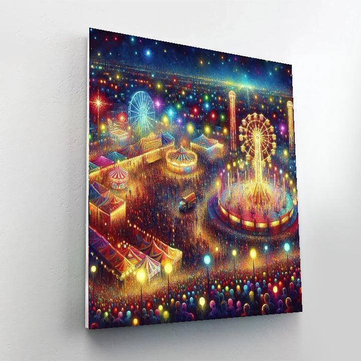 Carnival At Twilight Paint By Number