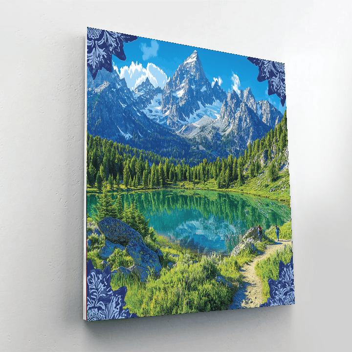 Grand Teton National Park Paint By Numbers