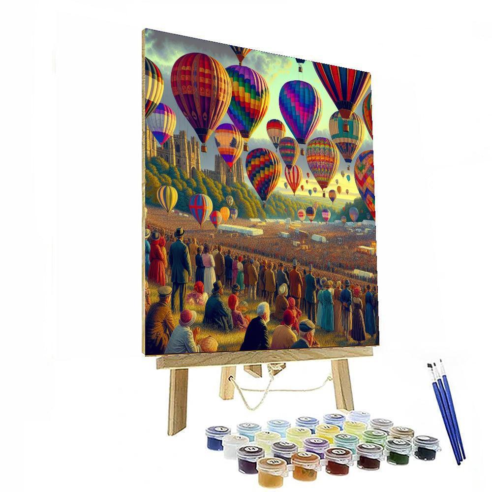 International Balloon Fiesta - Bristol, England Numbered Painting Kits