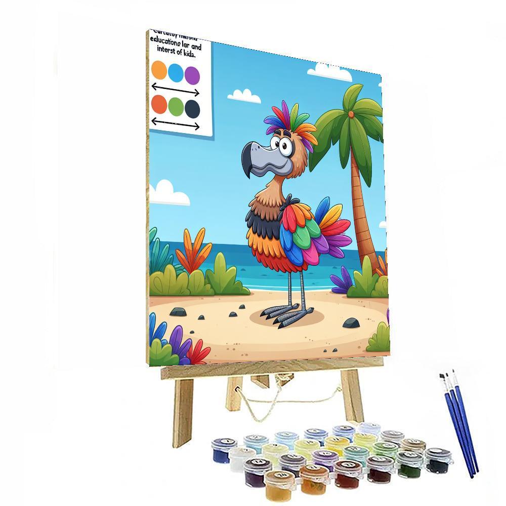 Daring Dodo Painting By Numbers Kit