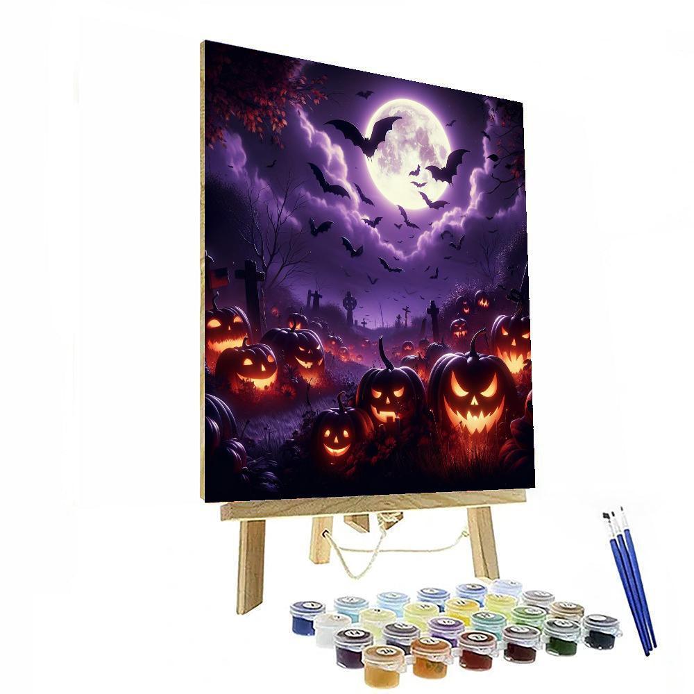 Halloween Night Magic Paint By Number