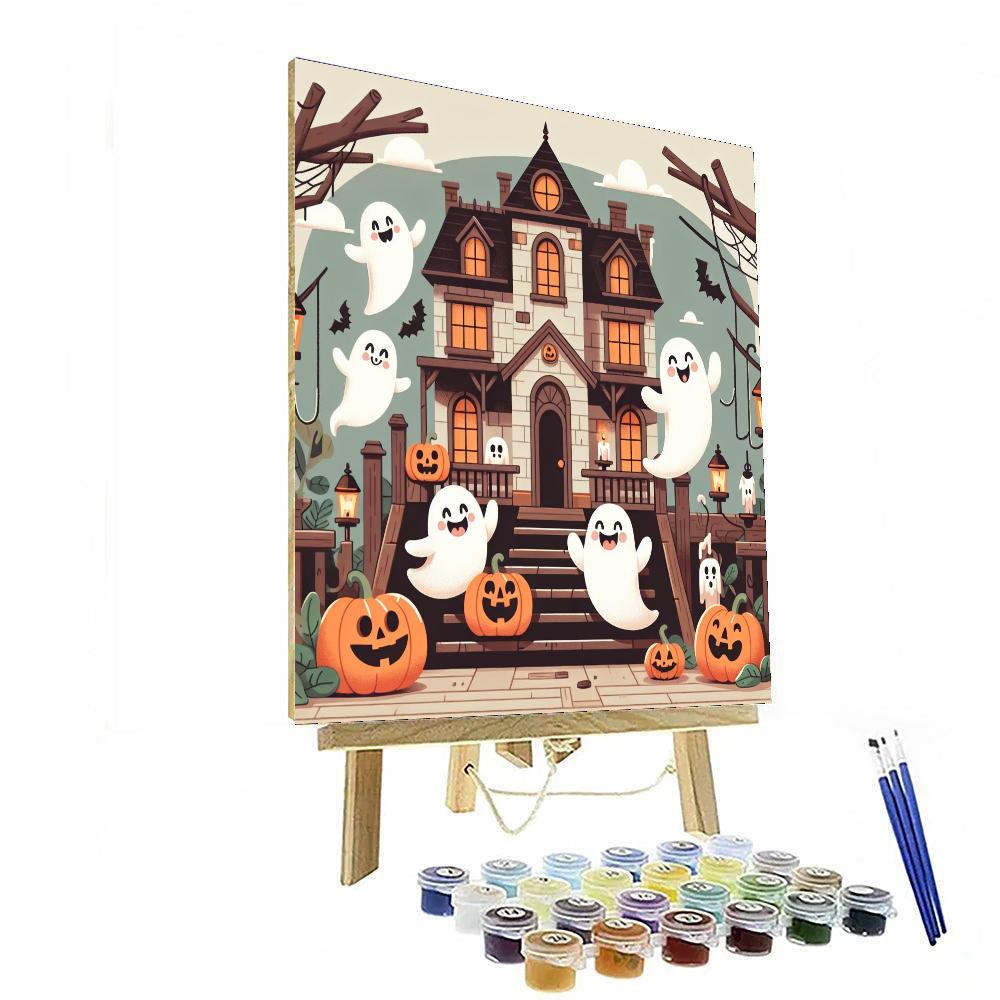 Friendly Ghost Games Paint By Numbers Art