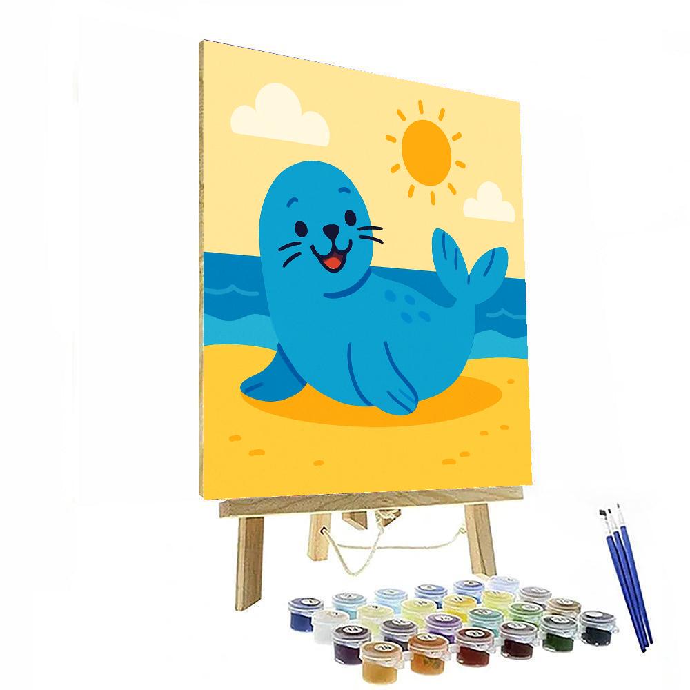 Jolly Seal DIY Paint By Numbers