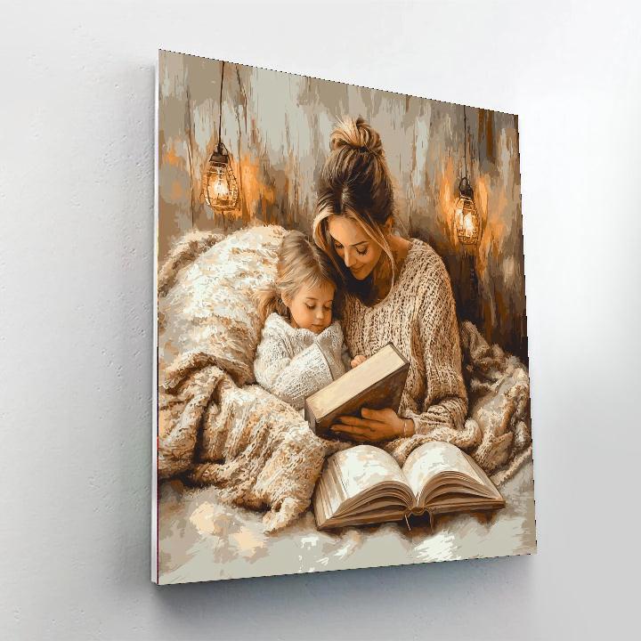 Cozy Cuddle Time Numbered Painting Kits
