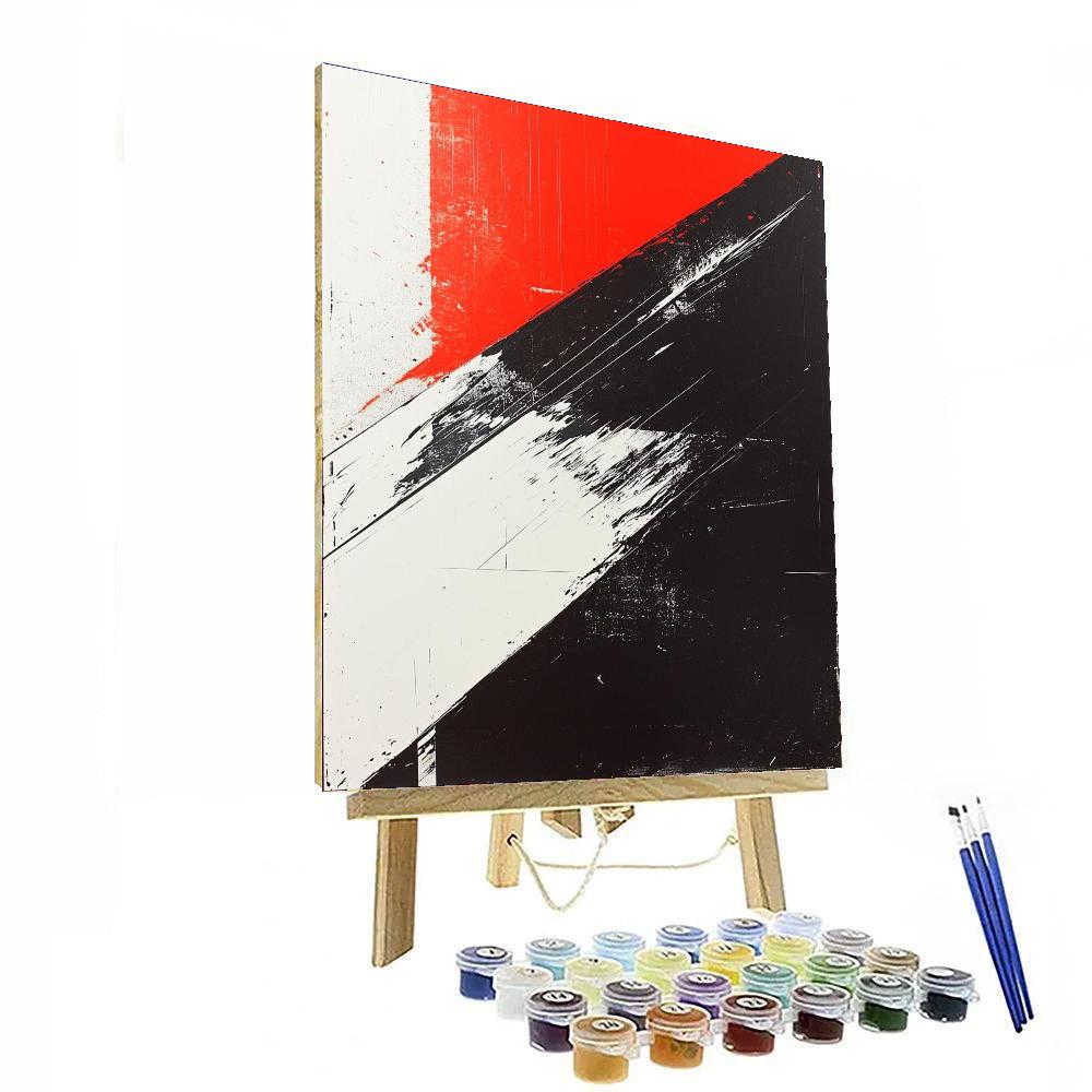 Banksy Inspired Veil Of Conformity  Numbered Painting Kits