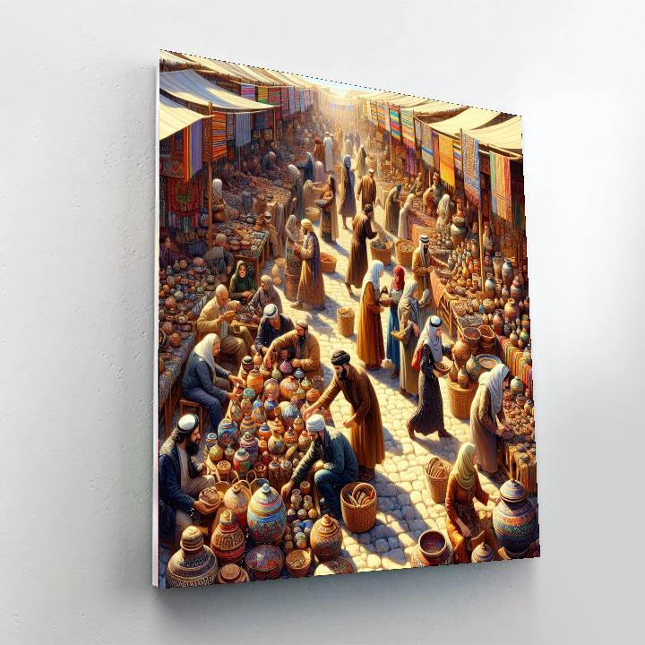 Artisan's Market Day Paint By Number