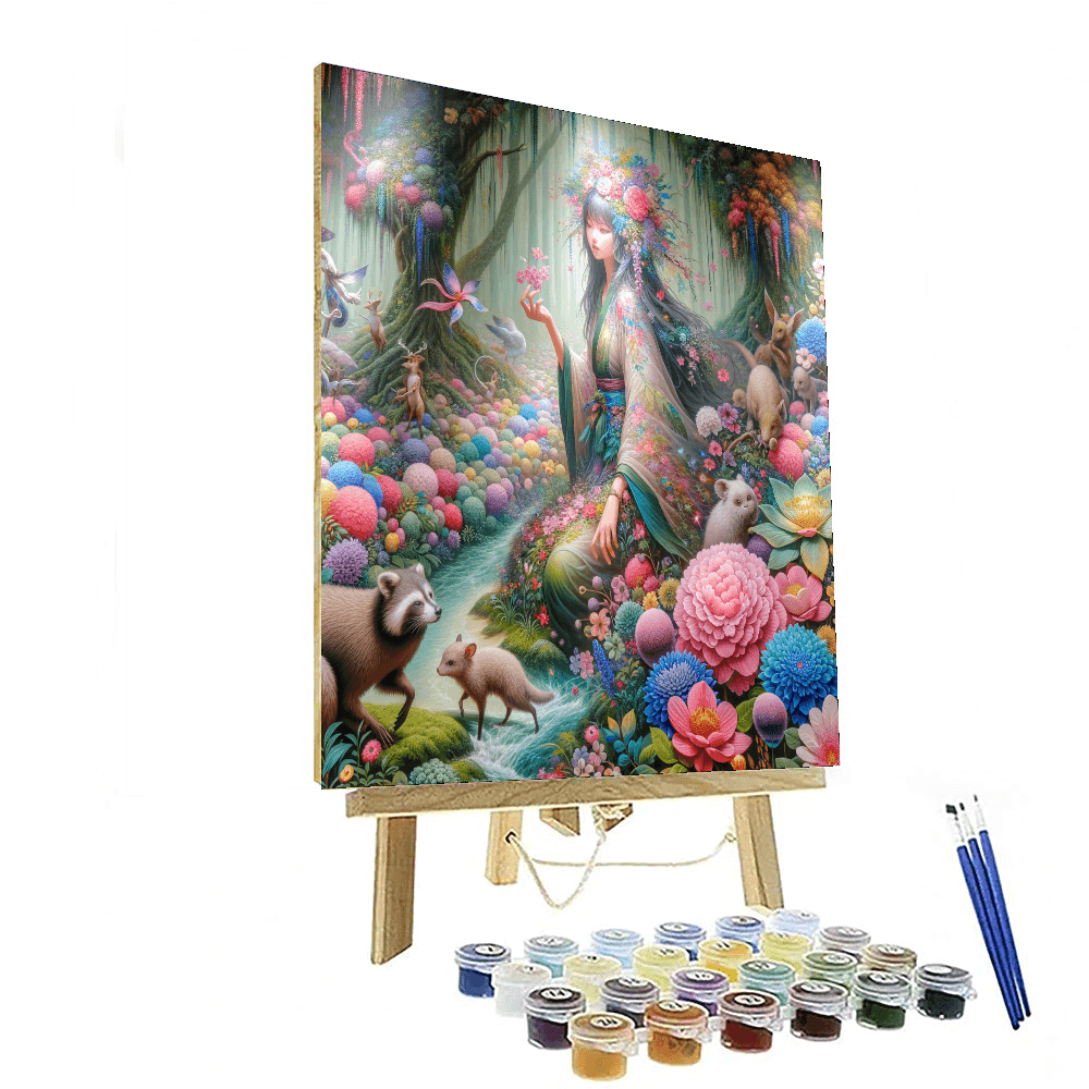 Dreamy Woodland Fairy - DIY Painting By Numbers Kit – Artistry Rack