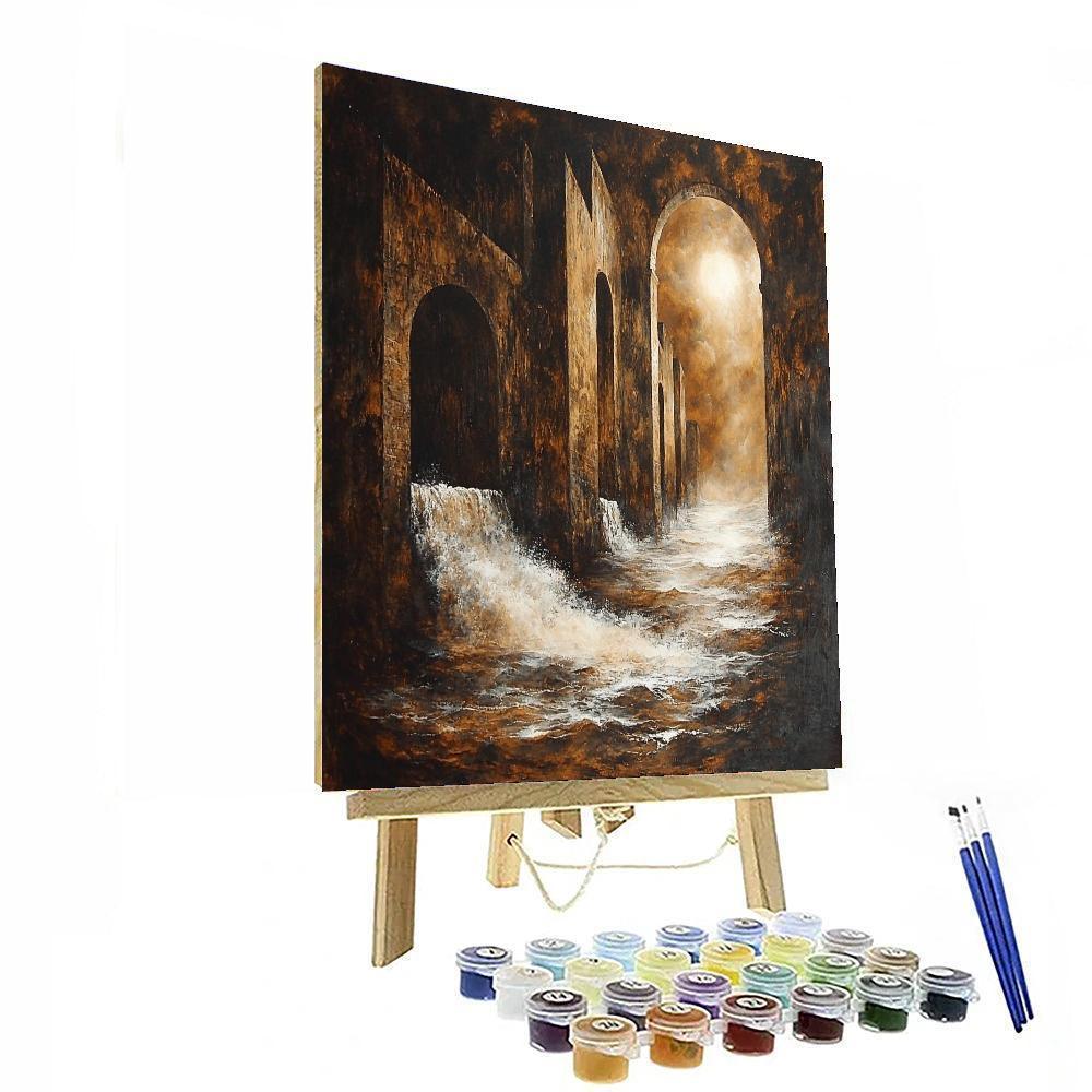Caravaggio Inspired Journey Through Shadows  Painting By Numbers Kit