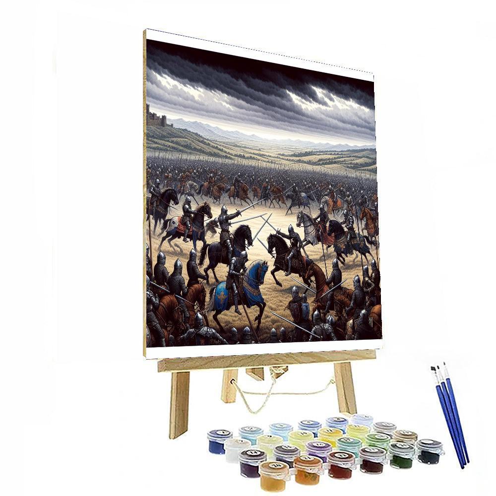 Medieval Battle Epic Paint By Number