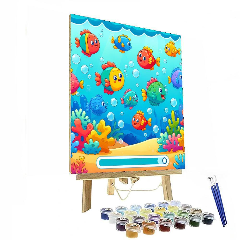 Ocean Life Adventure Paint By Color
