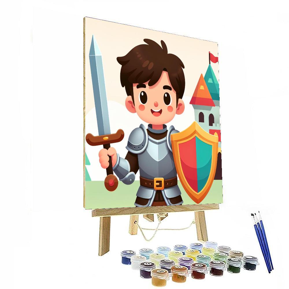 Royal Knights Tournament Numbered Painting Kits