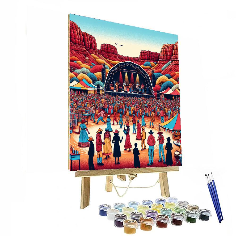 Marble Bar Festival - Western Australia Numbered Painting Kits