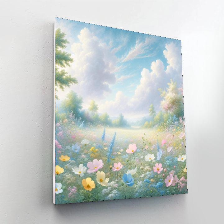 Pastel Meadow Daydream Paint By Number