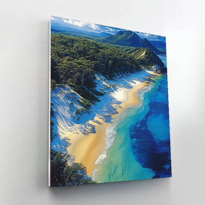 Fraser Island - Queensland Numbered Painting Kits