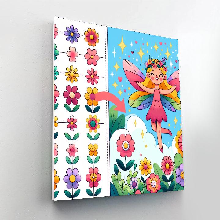 Happy Little Fairy Numbered Painting Kits