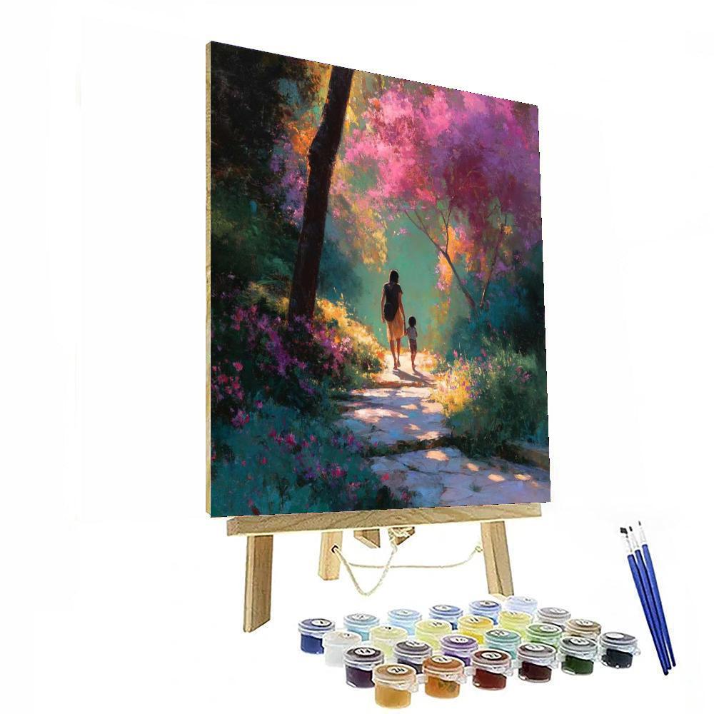 Eternal Garden Of Love Painting By Numbers Kit