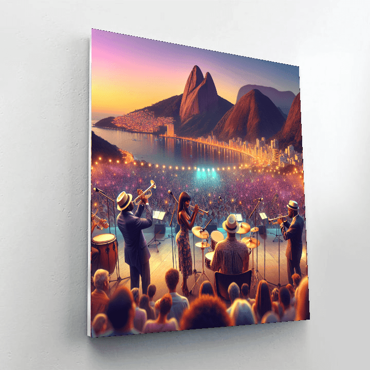 Cape Town Jazz Festival - Cape Town Paint By Numbers Art