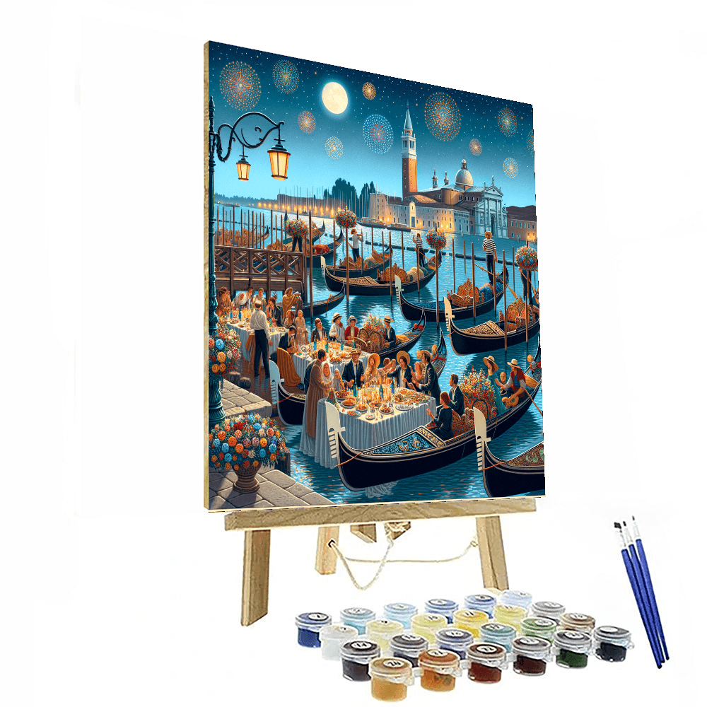 The Festa Del Redentore Painting By Numbers Kit