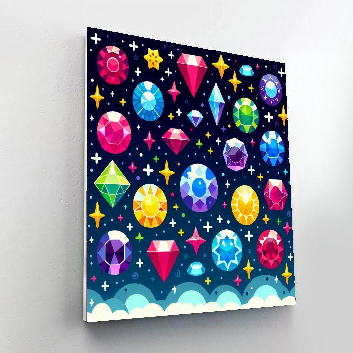 Twinkling Treasures Paint By Numbers