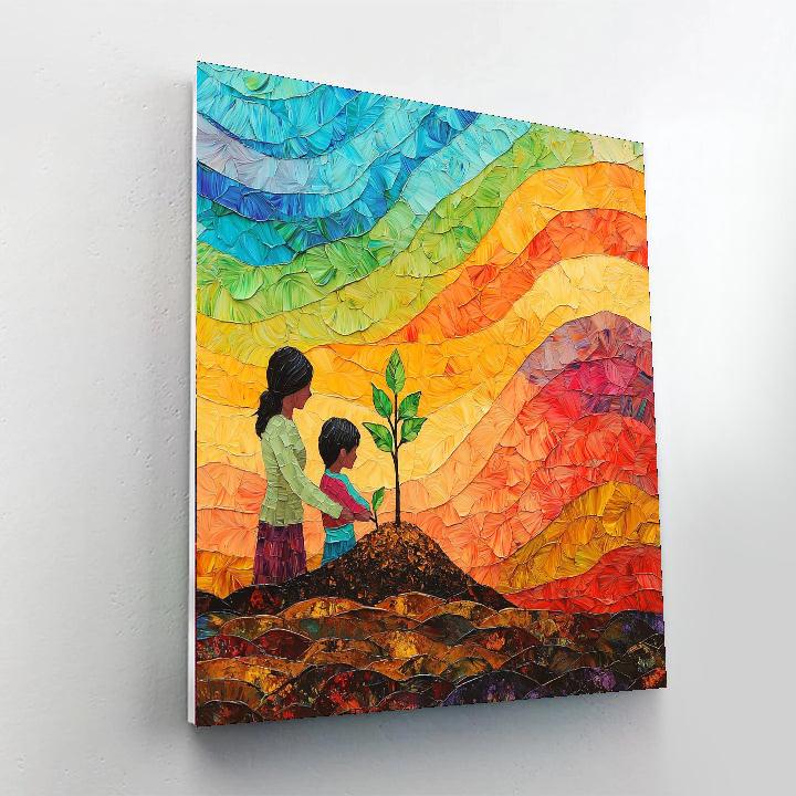 Growing Love Numbered Painting Kits