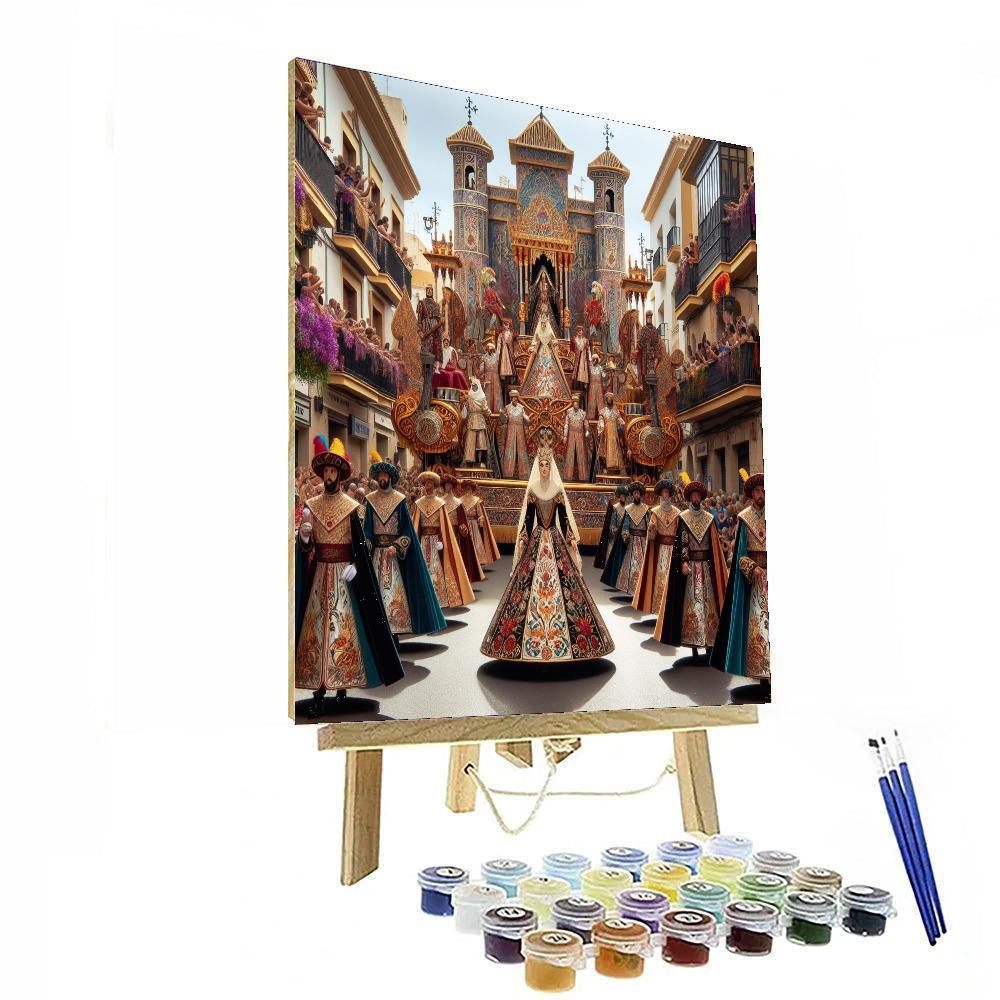 Moors And Christians Festival - Alicante, Spain DIY Paint By Numbers