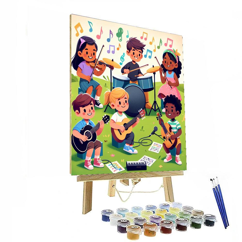 Whimsical World Of Music Paint By Numbers Kits