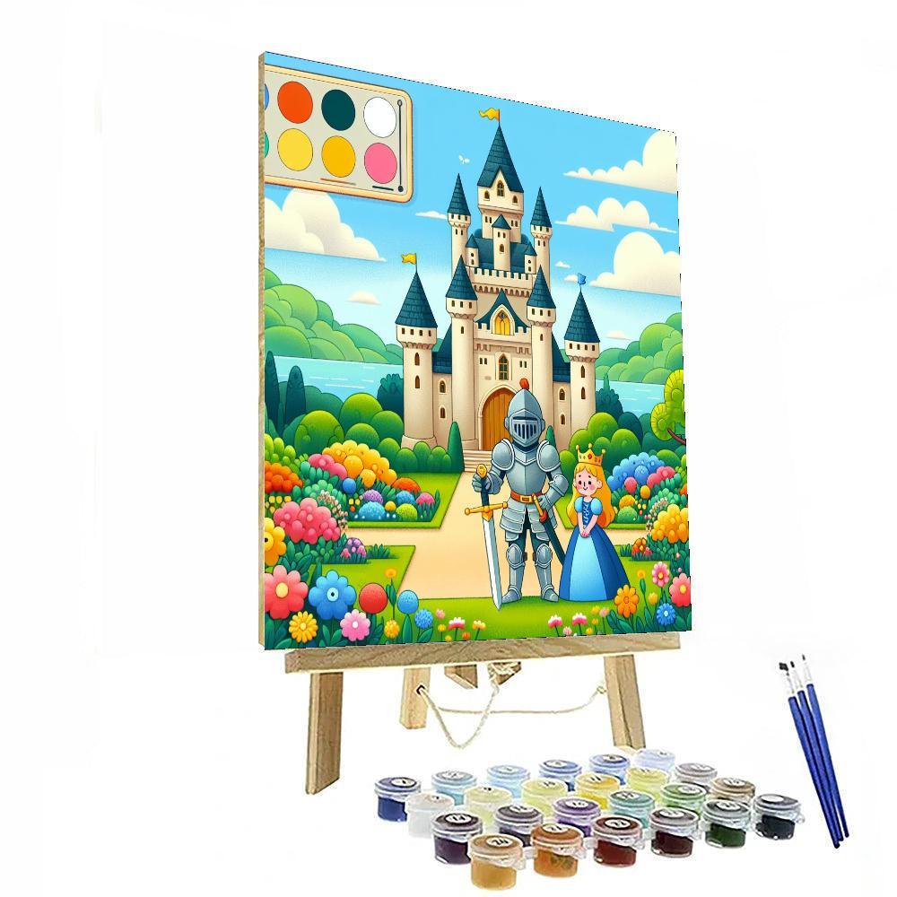 Dreamy Castle Adventures Paint By Numbers Art