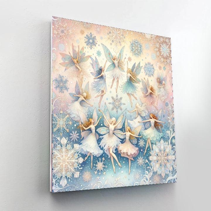 Dancing Sugar Plum Fairies Paint By Color