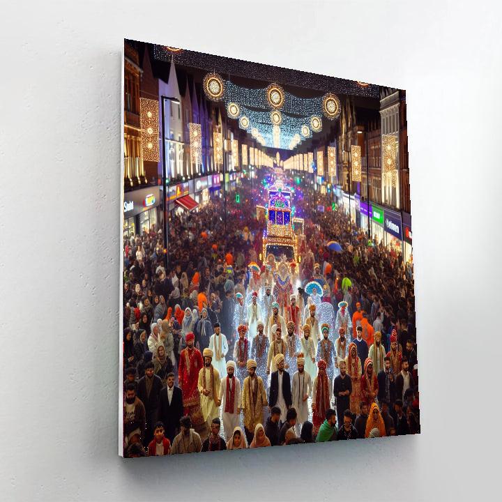 Diwali Lights Festival - Uk DIY Paint By Numbers