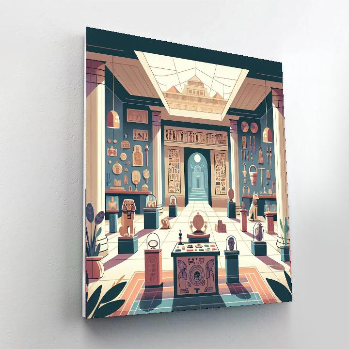 Mystery At The Museum Paint By Number