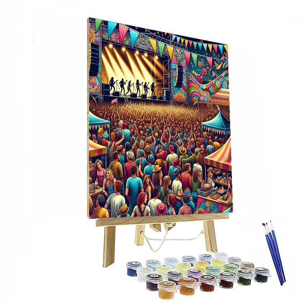 Fête Du Bruit - France DIY Paint By Numbers