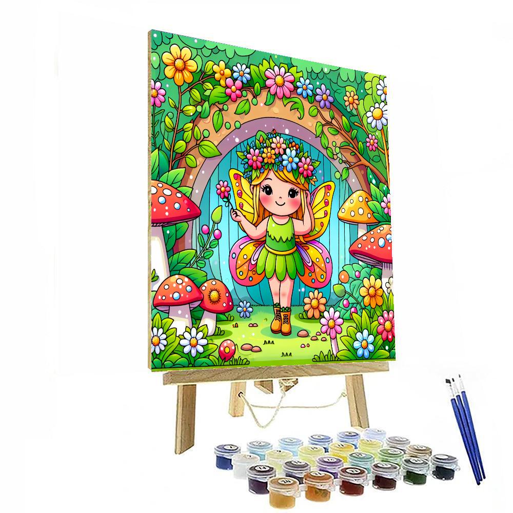 Forest Fairy's Secret Hideaway Paint By Numbers Kits