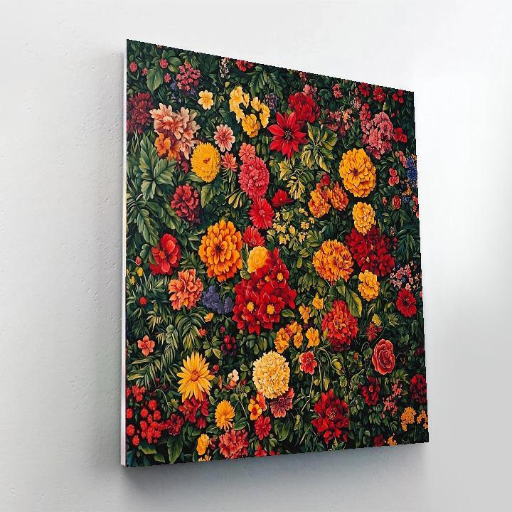 Frida Kahlo Inspired Garden Of Emotions  Paint By Number