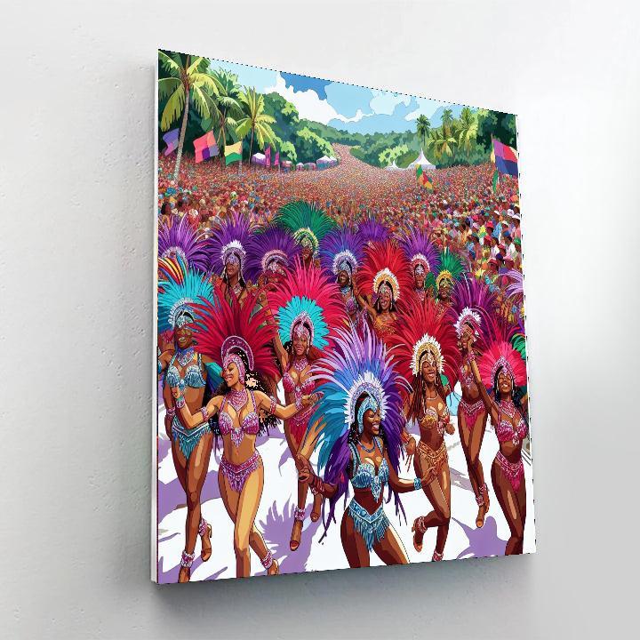 Barbados Crop Over Festival - Barbados Numbered Painting Kits