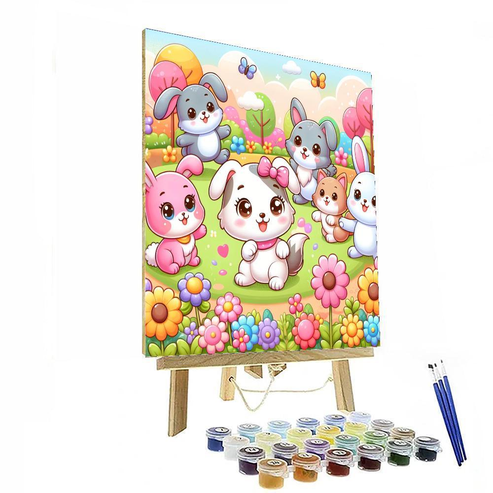 Cuddly Critter Adventures Paint By Color