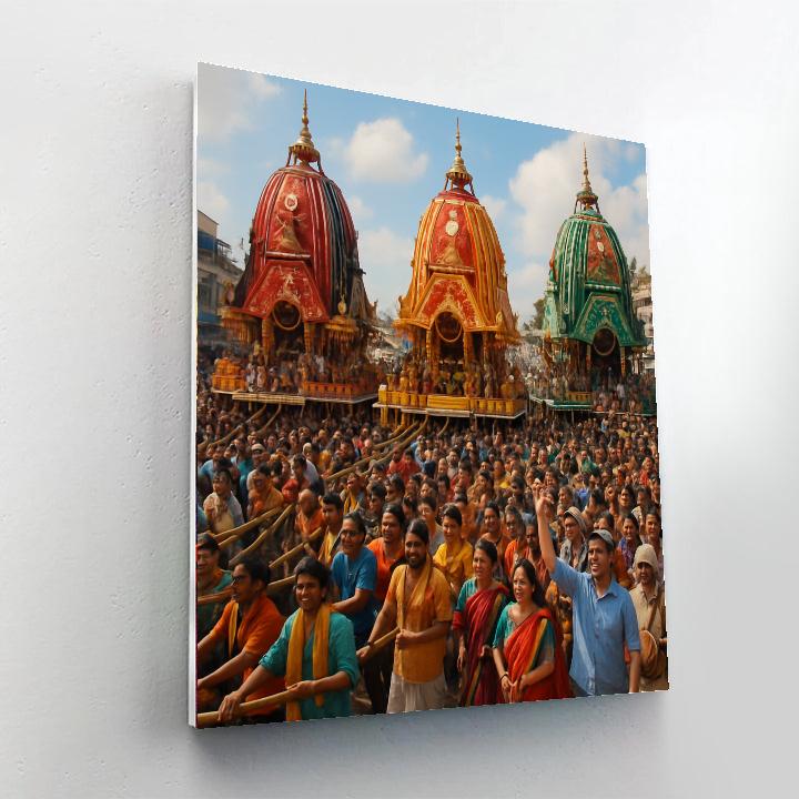 Rathayatra DIY Paint By Numbers