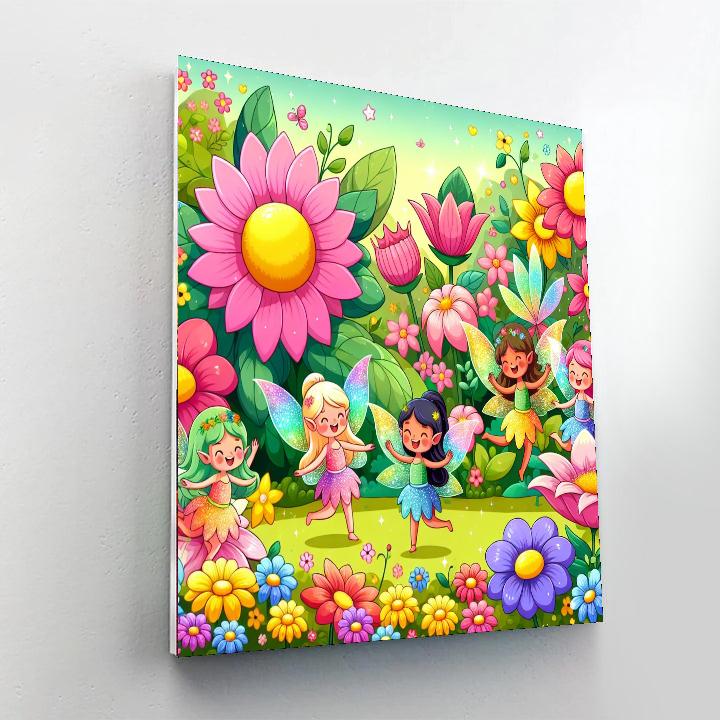 Fanciful Fairy Fête Paint By Numbers Art