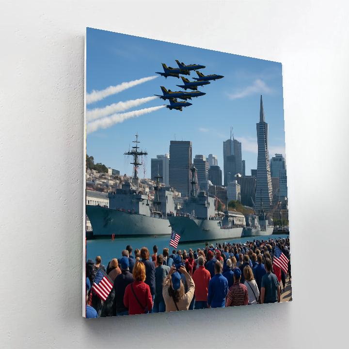 San Francisco Fleet Week - Usa DIY Paint By Numbers