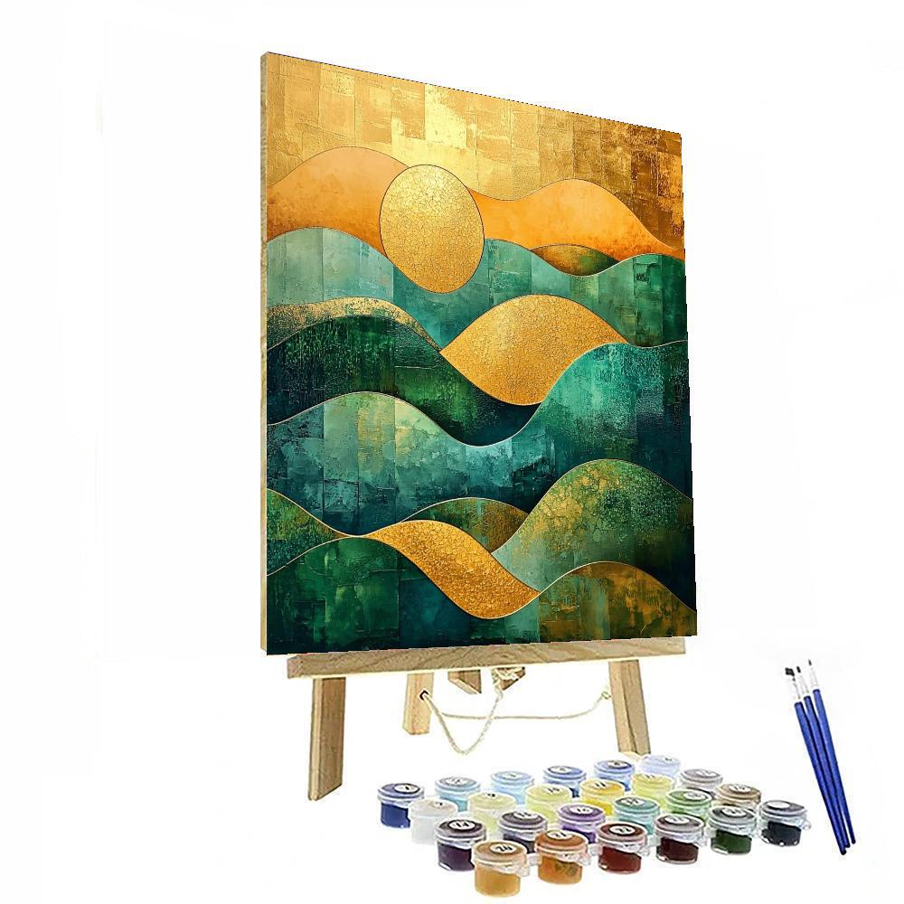 Leonardo Da Vinci Inspired Rhythms Of The Wild  DIY Paint By Numbers